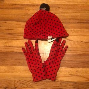 GAP Fleece Hat and Gloves